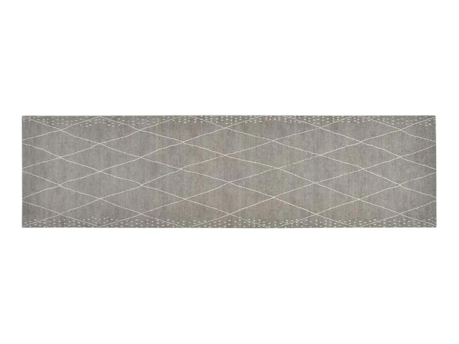 Tapete de cozinha lavável 45x150 cm veludo padrão losangos PT871287