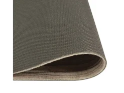 Tapete de cozinha lavável 60x180 cm veludo padrão cooking cinza PT261638