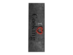 Tapete de cozinha lavável com design Cooking 60x300 cm PT443220