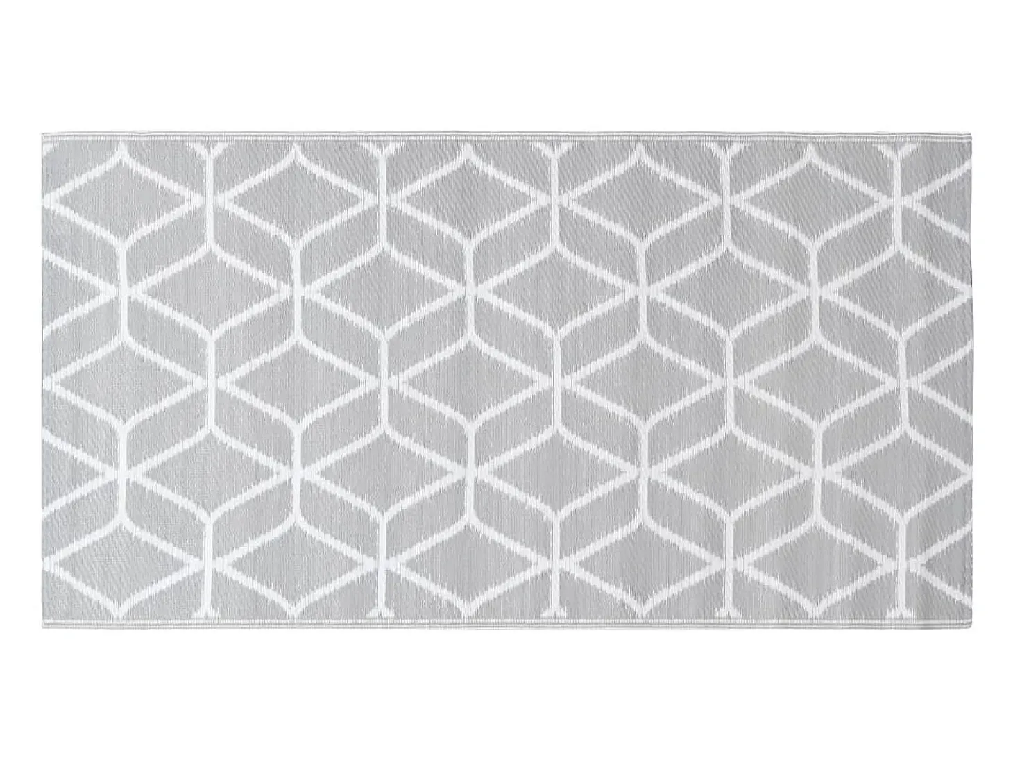 Tapete de Exterior ARAKIL 160x230 cm em Cinzento - Estilo e Conforto para Seu Espaço