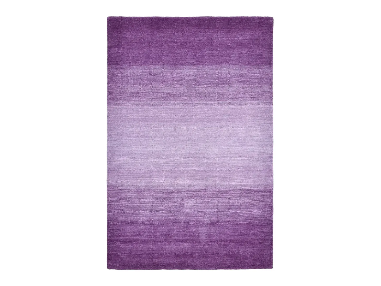 Tapete de lã com degradê de cores 140x200 cm roxo Wool Comfort