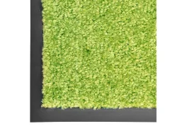 Tapete de porta lavável 60x180 cm verde PT504364