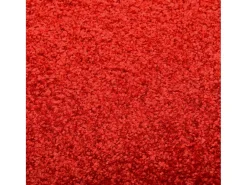Tapete de porta lavável 90x150 cm vermelho PT272323