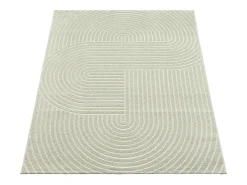 Tapete design moderno boho - Verde - 120 x 160 cm - SANTO PLUS