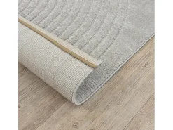 Tapete Elisa Design Geométrico, Cinza, 200 x 280 cm