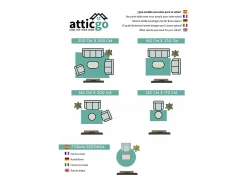 Tapete interior - étnico - multicolorido - 80 x 150 cm - MABEL