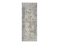 Tapete interior - vintage - azul - 80 x 200 cm - SIROCO