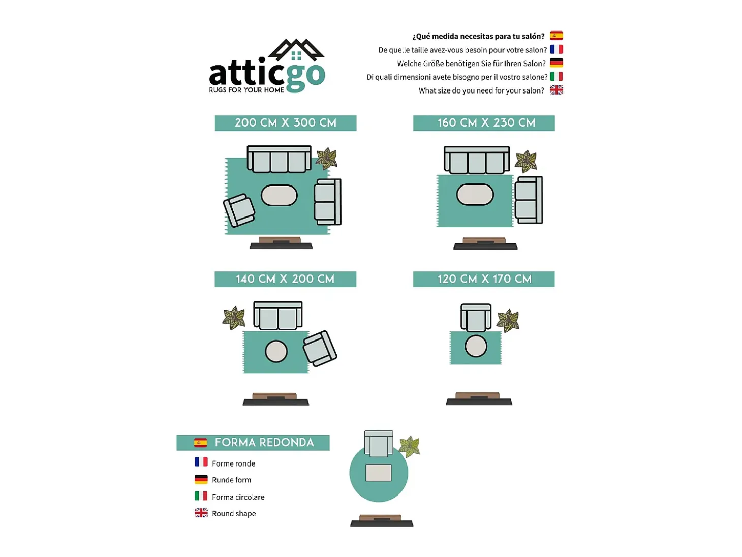 Tapete interior - vintage - azul - 80 x 200 cm - SIROCO