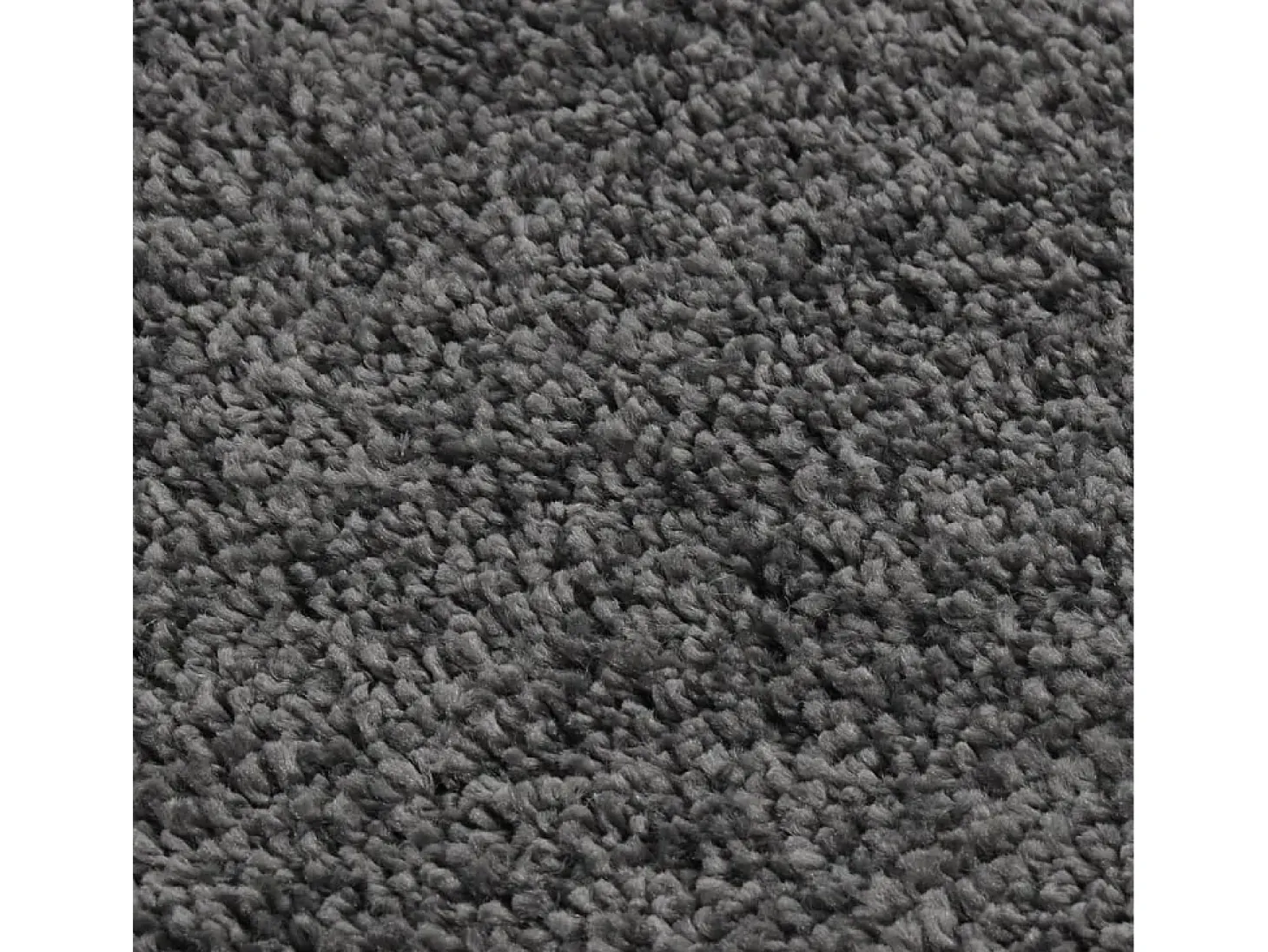 Tapete shaggy 80x150 cm antiderrapante cinzento-escuro PT638023