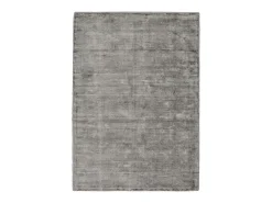 Tapete tecido à mão em viscose 120x180 cm cinzento Star