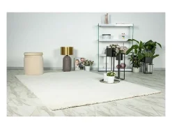 Tapete 290x200cm, design D005M na cor marfim - Conforto e elegância para o seu interior