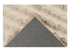 Tapete 170x120cm, design H008Y na cor bege - Conforto e elegância para o seu interior.