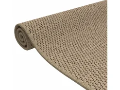Tapete/passadeira 50x100 cm aspeto sisal cor areia PT105794