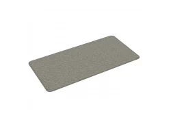 Tapete/passadeira 50x100 cm aspeto sisal prateado PT345518
