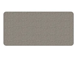 Tapete/passadeira 50x100 cm aspeto sisal prateado PT345518