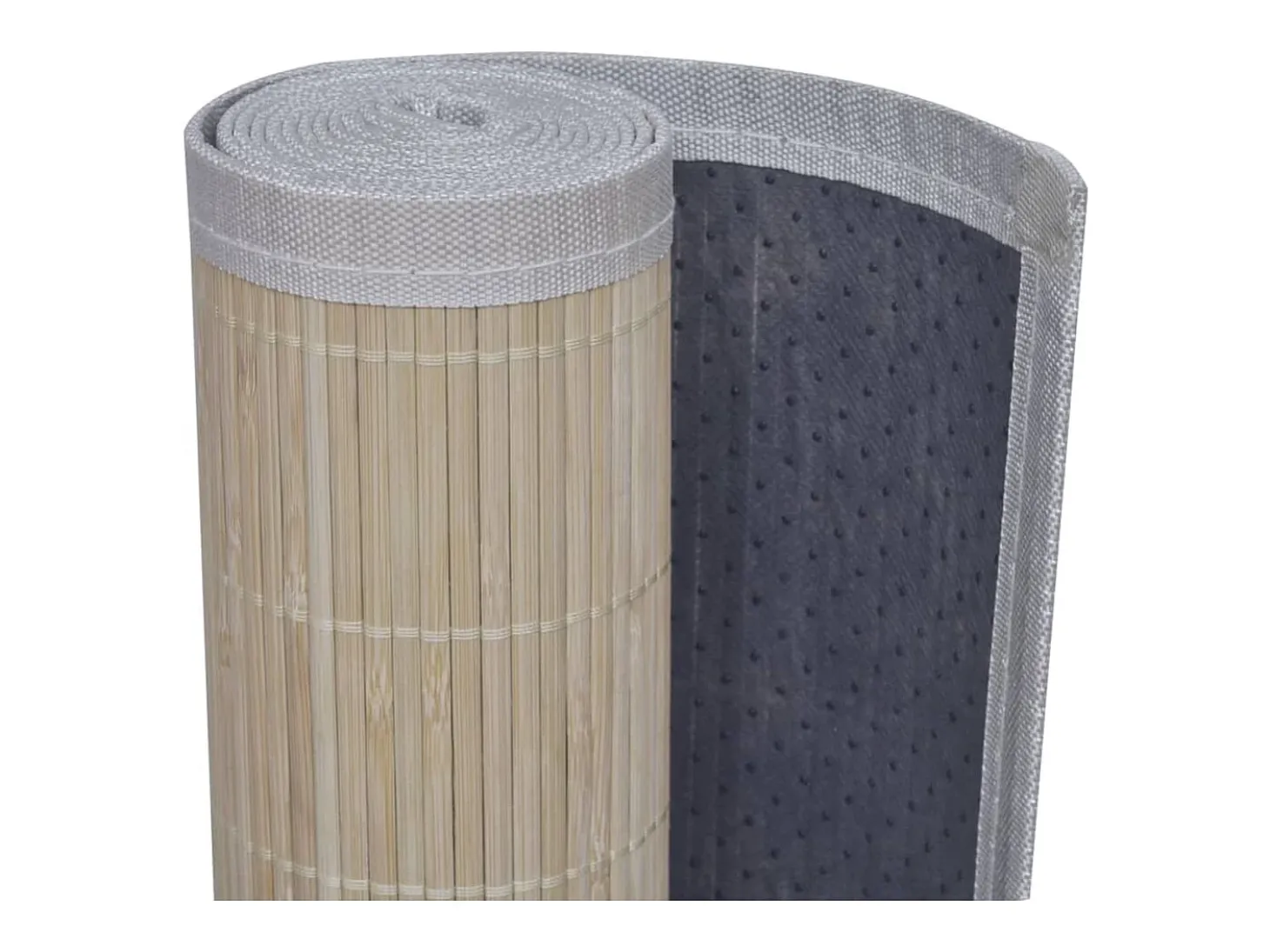 Tapetes retangulares de bambu natural 4 pcs 120x180 cm PT504268