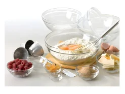 Tigela transparente empilhável em vidro temperado resistente a choques - Lys 26cm 345cl Duralex