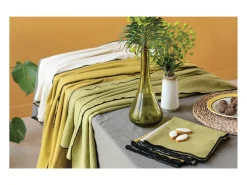 Toalha de mesa reciclada Grace Âmbar 140 x 250 cm