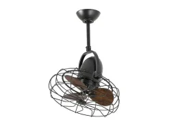 Ventilador KEIKI S marrom